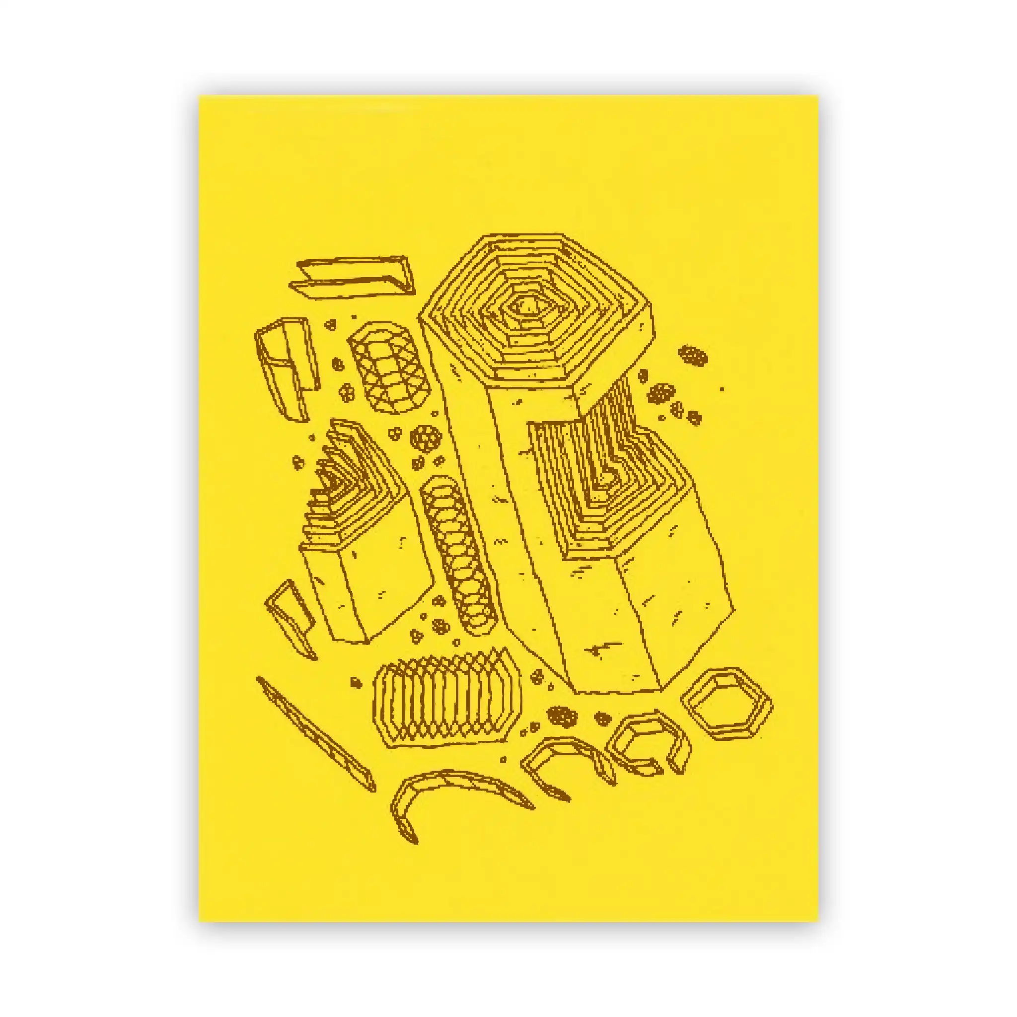 Jesse Jacobs - Schizzo Arancio #5