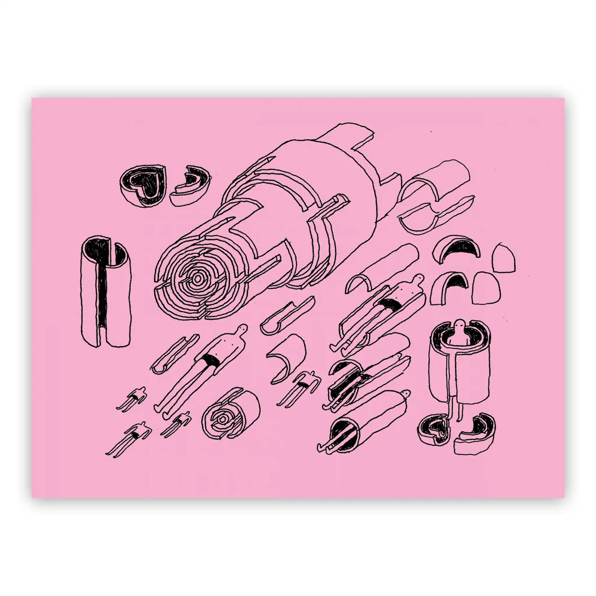 Jesse Jacobs - Schizzo Lilla #5