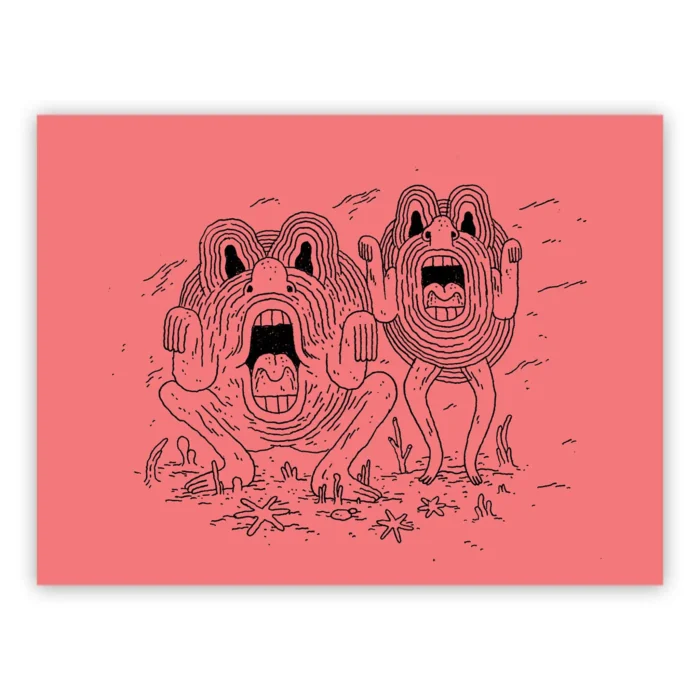 Jesse Jacobs - Schizzo Magenta #3