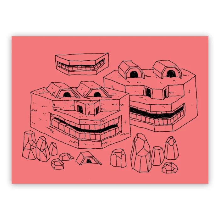 Jesse Jacobs - Schizzo Magenta #4