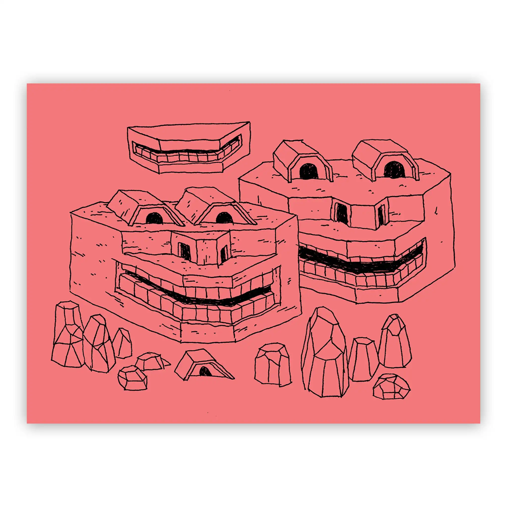 Jesse Jacobs - Schizzo Magenta #4