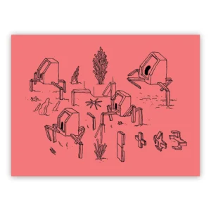 Jesse Jacobs - Schizzo Magenta #5