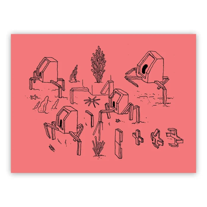 Jesse Jacobs - Schizzo Magenta #5