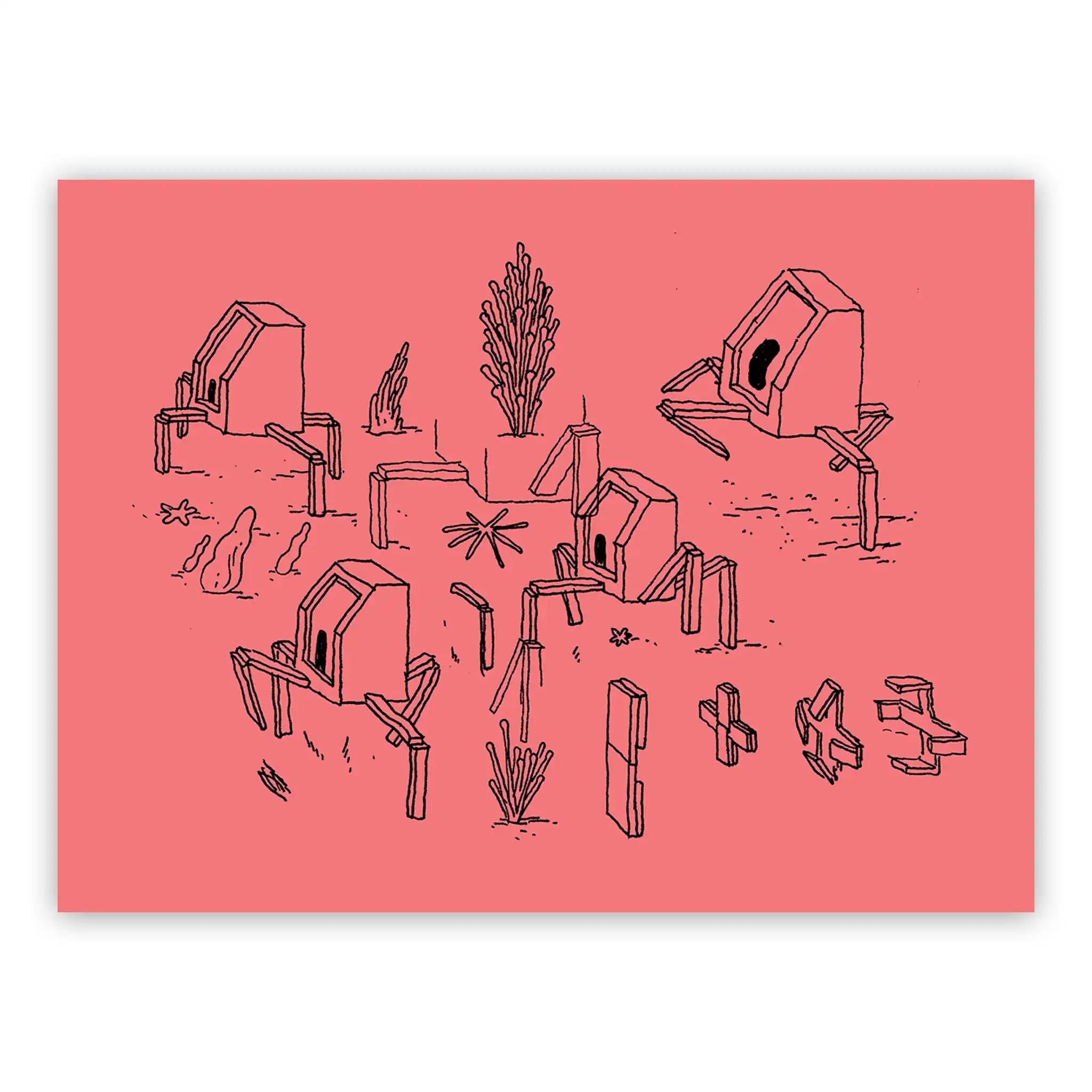 Jesse Jacobs - Schizzo Magenta #5