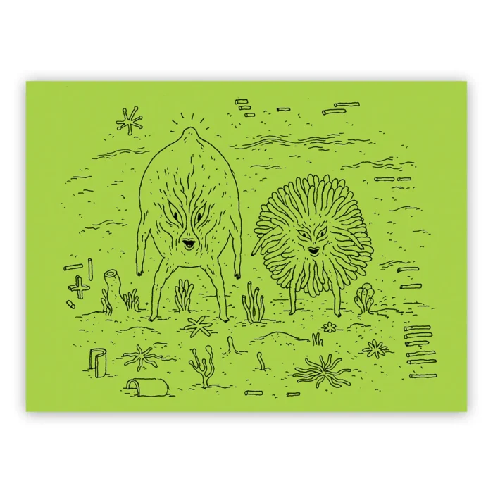 Jesse Jacobs - Schizzo Verde #3