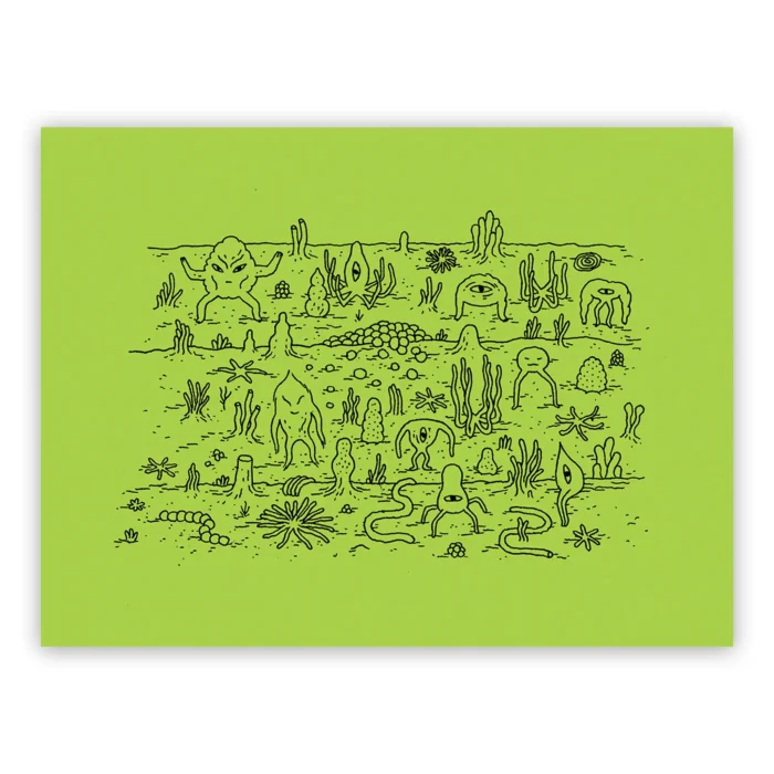 Jesse Jacobs - Schizzo Verde #5