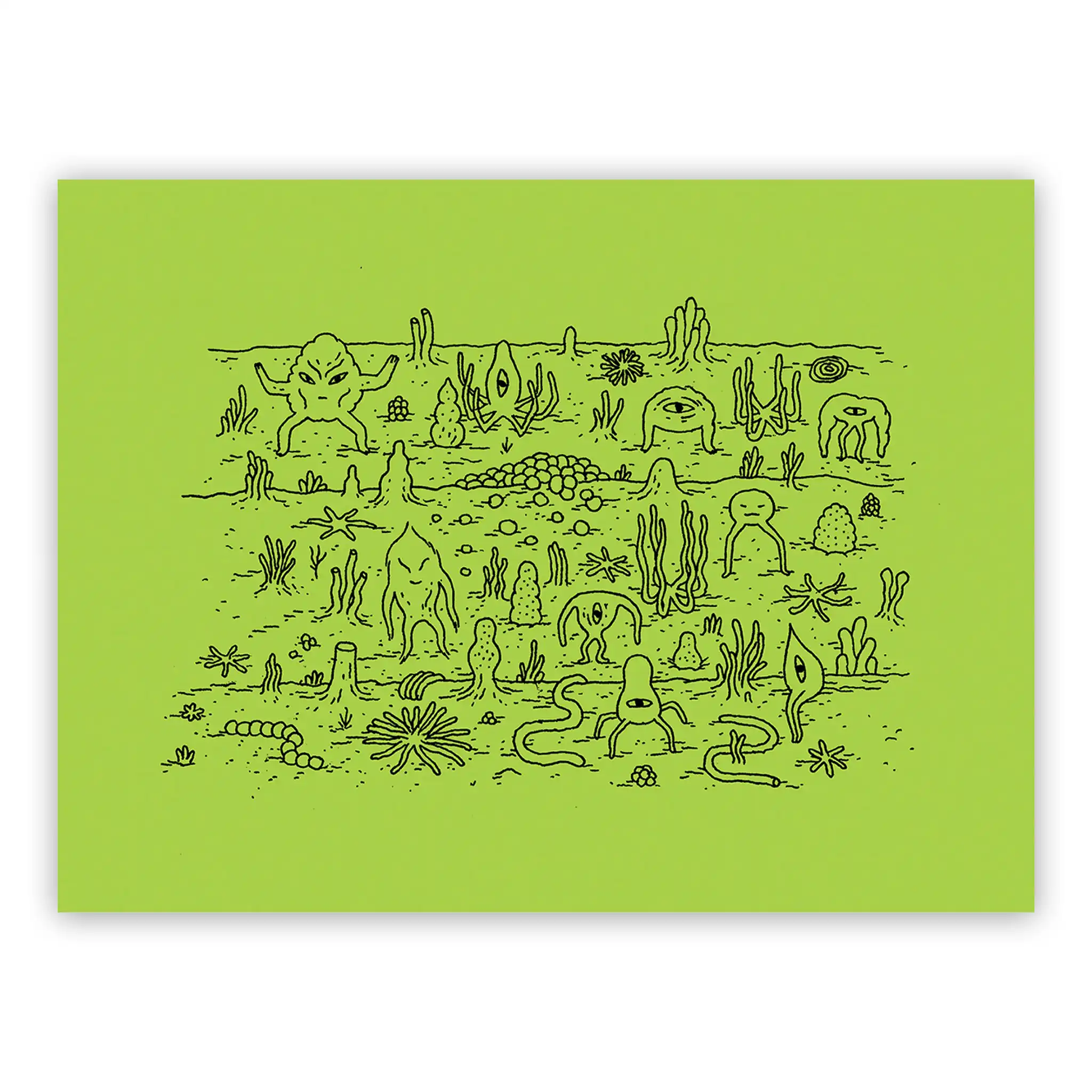 Jesse Jacobs - Schizzo Verde #5