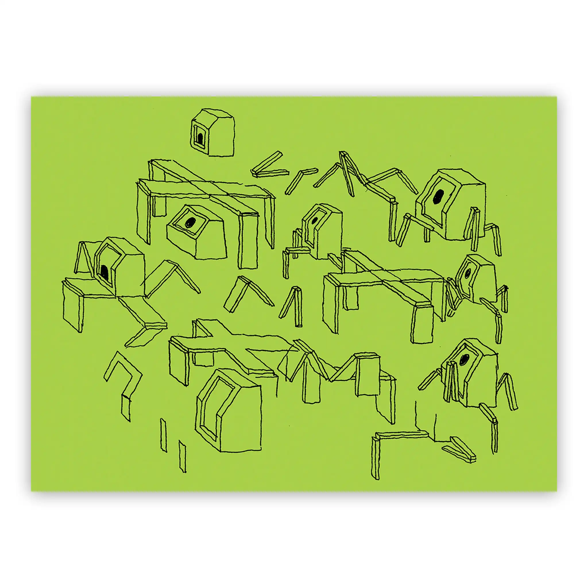 Jesse Jacobs - Schizzo Verde #6