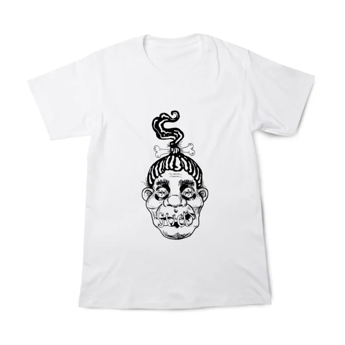 Federica Cela - suca - white tshirt