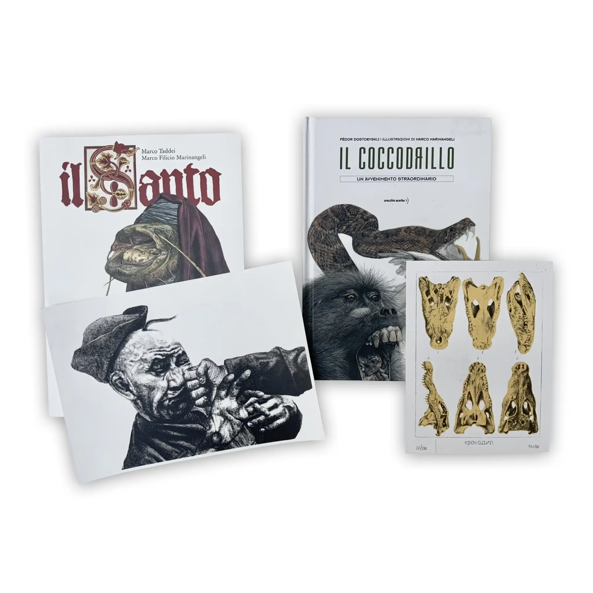 COMBO Il Santo (Edizione Standard) + Il Coccodrillo (Edizione Limitata con Serigrafia)