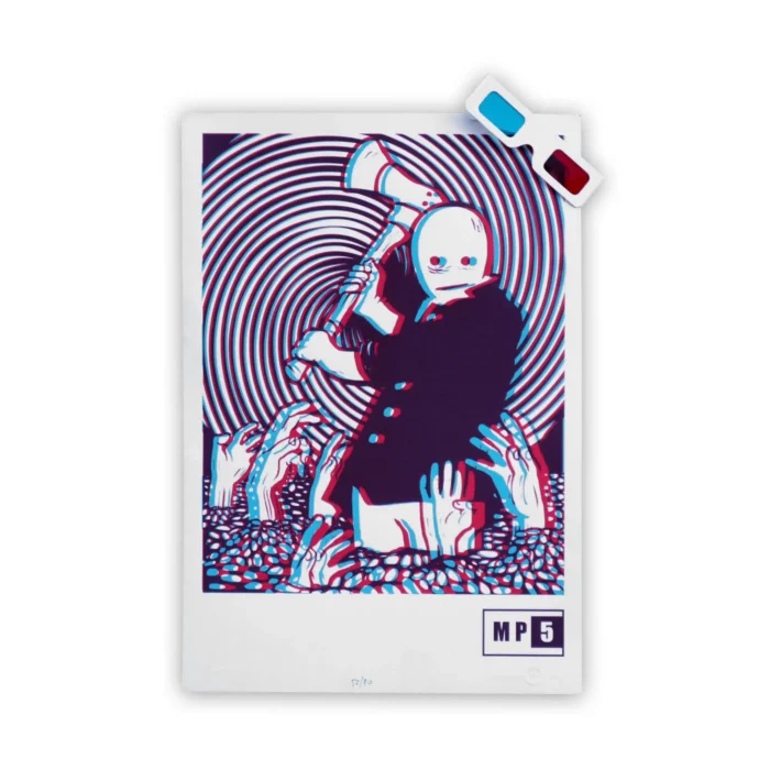 MP5 - Crack - serigrafia